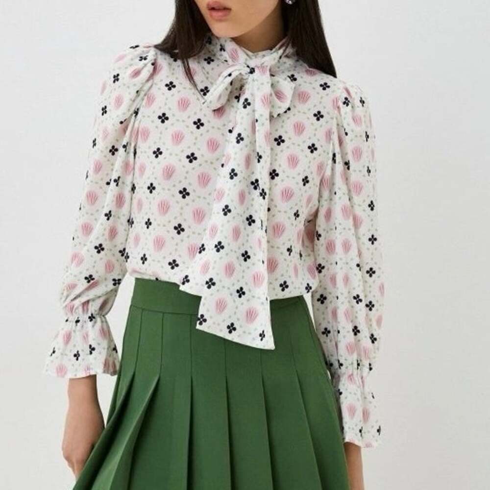 NWT Sister Jane Madeleine Moment Bow Blouse